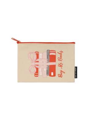 Buy Me A Book Stack Pouch de Out Of Print