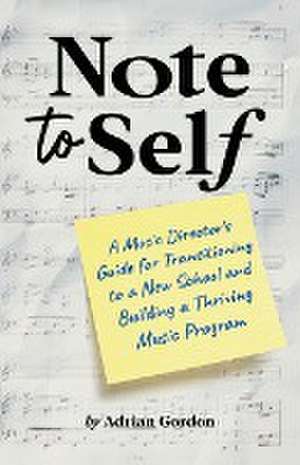 Note to Self de Adrian Gordon