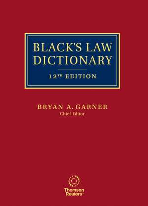 Black's Law Dictionary de Bryan Garner