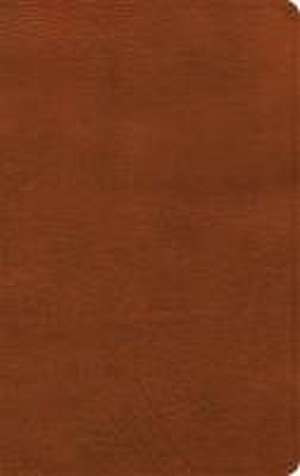 NASB Single-Column Personal Size Bible, Burnt Sienna Leathertouch de Holman Bible Publishers