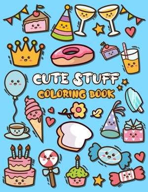 Cute Stuff Coloring Book de Nick Marshall
