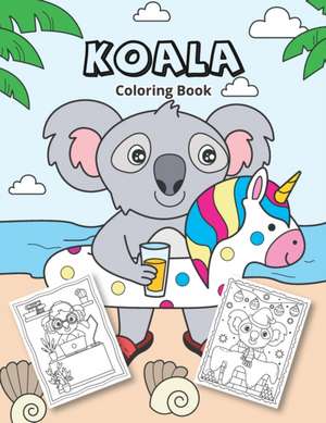 Koala Coloring Book de Wintoloono