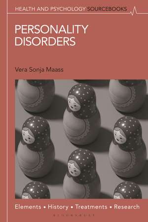 Personality Disorders de Vera Sonja Maass