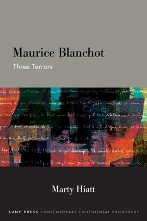 Maurice Blanchot de Marty Hiatt