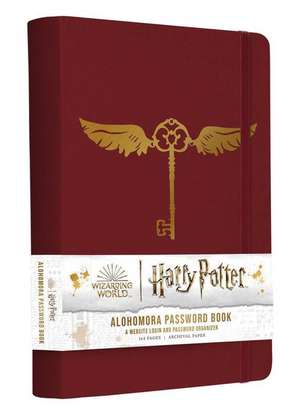 Harry Potter: Alohomora Password Book: A Website and Password Organizer de Insights