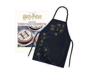 Harry Potter: Gift Set Edition Christmas Cookbook and Apron de Jody Revenson