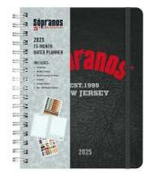 2025 the Sopranos 13-Month Weekly Planner de Insights