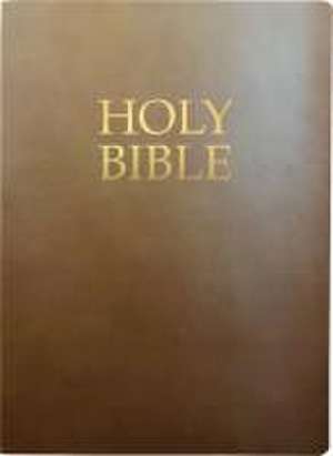 Kjver Holy Bible, Large Print, Coffee Ultrasoft de Whitaker House