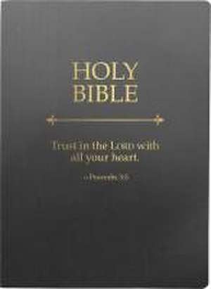 Kjver Holy Bible, Trust in the Lord Life Verse Edition, Large Print, Black Ultrasoft de Whitaker House