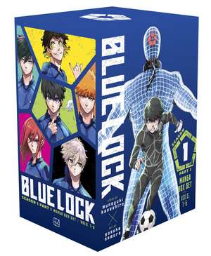 Blue Lock Season 1 Part 1 Manga Box Set de Muneyuki Kaneshiro