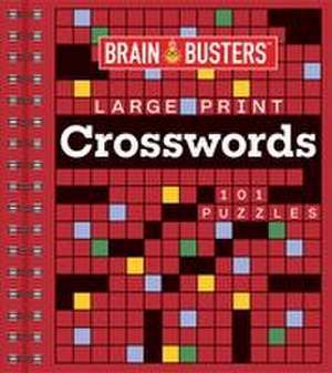 Large Print Crosswords de Parragon Books