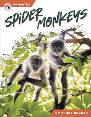 Spider Monkeys de Trudy Becker