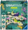 Ravensburger GraviTrax Junior Starter-Set L Jungle -Erweiterbare Kugelbahn für Kinder, Murmelbahn überwiegend aus nachwachsenden Rohstoffen mit Themenwelten, Lernspielzeug & Konstruktionsspielzeug ab 3 Jahren