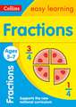 Collins Easy Learning Age 5-7 -- Fractions Ages 5-7: New