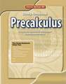 Precalculus, Study Notebook