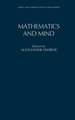 Mathematics and Mind