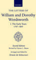 The Letters of William and Dorothy Wordsworth: Volume I. The Early Years 1787-1805