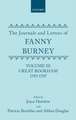 The Journals and Letters of Fanny Burney (Madame d'Arblay): Volume III: Great Bookham, 1793-1797