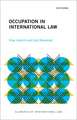 Occupation in International Law