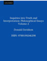 Inquiries into Truth and Interpretation: Philosophical Essays Volume 2