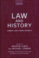 Law and History: Current legal Issues 2003 Volume 6