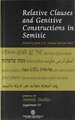 Relative Clauses and Genitive Construction in Semitic