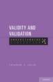 Validity and Validation