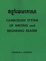 Cambodian System of Writing and Beginning Reader