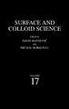 Surface and Colloid Science