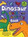 Dinosaur Color and Activity Book: Funny Faces