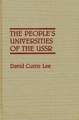 The People's Universities of the USSR