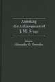 Assessing the Achievement of J. M. Synge