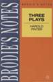 Pinter: Three Plays