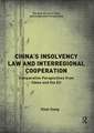 China’s Insolvency Law and Interregional Cooperation: Comparative Perspectives from China and the EU