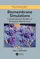 Biomembrane Simulations: Computational Studies of Biological Membranes