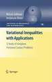 Variational Inequalities with Applications: A Study of Antiplane Frictional Contact Problems