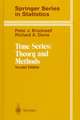 Time Series: Theory and Methods
