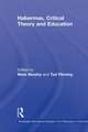 Habermas, Critical Theory and Education