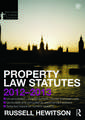 Property Law Statutes 2012-2013