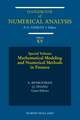 Mathematical Modelling and Numerical Methods in Finance: Special Volume