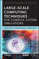 Large–Scale Computing Techniques for Complex System Simulations