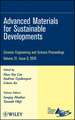 Ceramic Engineering and Science Proceedings, V 31 Issue 9 – Advanced Materials for Sustainable Developments