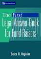 The First Legal Answer Book for Fund–Raisers