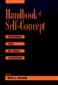 Handbook of Self–Concept – Developmental, Social, Clinical Considerations