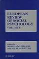 European Review of Social Psychology V 8