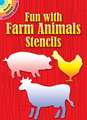 Fun with Farm Animals Stencils