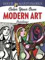 Color Your Own Modern Art Paintings: A Book of Paradoxes