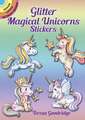 Glitter Magical Unicorns Stickers