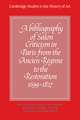 A Bibliography of Salon Criticism in Paris from the Ancien Régime to the Restoration, 1699–1827: Volume 1