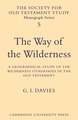 The Way of the Wilderness: A Geographical Study of the Wilderness Itineraries in the Old Testament